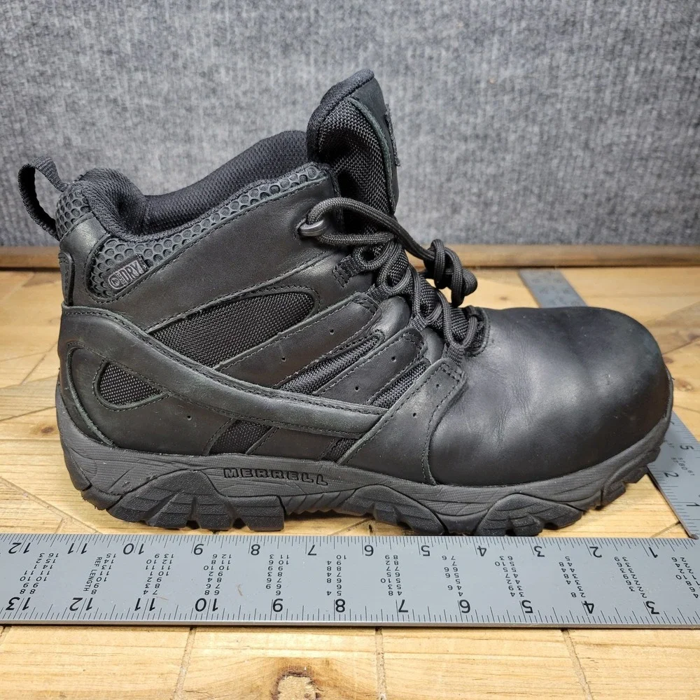 Merrell Men's 10 Wide Moab 2 Mid Tactical Response Work Composite Toe‎ J17555W